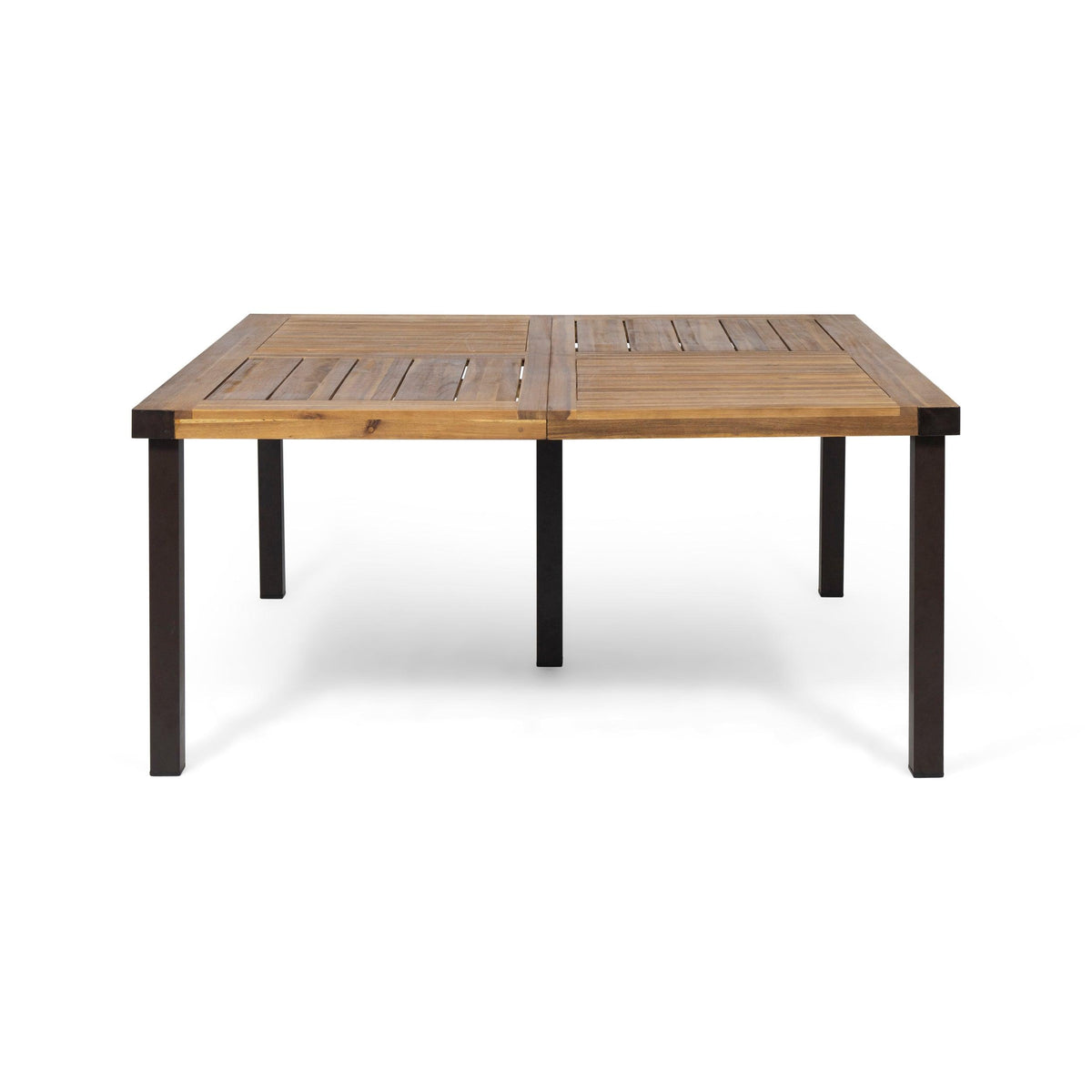 9-Piece Acacia Wood Outdoor Dining Set