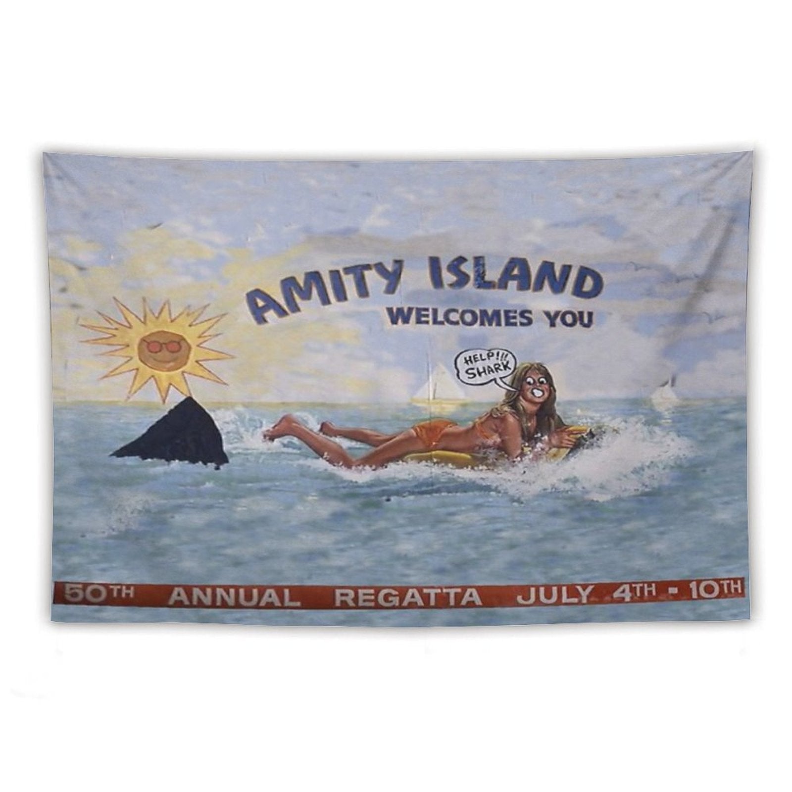 Welcome To Amity Island Tapestry BionZax