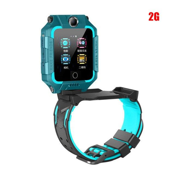 2G/4G Kids Smart Watch Phone Call Digital Screen Waterproof Wristwatch GPS Locator Smart Watch With Dual Camera Pedometer Touchscreen Kids Watch With MP3 Music Player Video Recorder Toddlers Toys Birthday Gift For Children