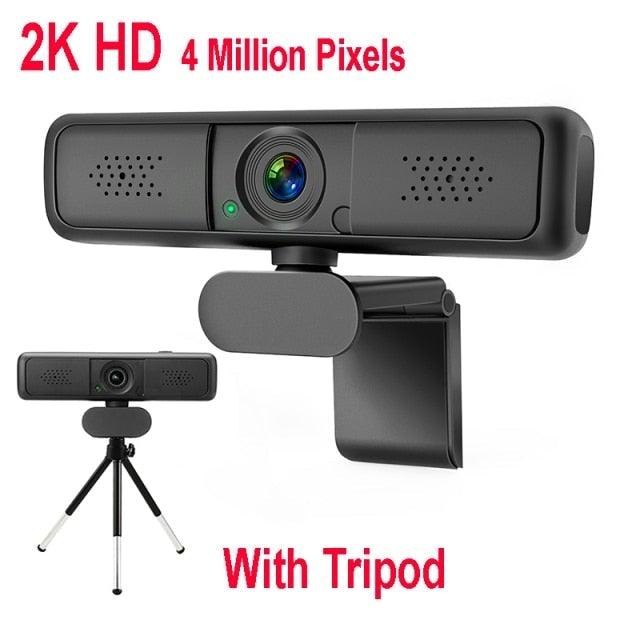 2K 4K Conference Webcam Autofocus USB Web Camera Laptop Desktop For Office Meeting Home With Mic 1080P HD Webcam For Video Conferencing Recording and Streaming