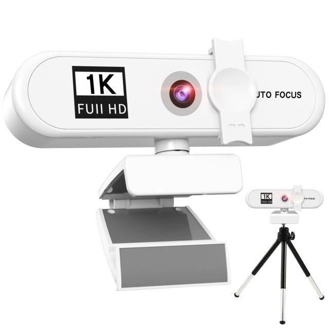 2K 4K Pc Webcam With Gift Tripod Autofocus Usb Web Camera Laptop Mini Camera 1080P with Microphone For Full Widescreen Laptop USB Webcams Privacy Shutter Tripod Desktop Notebook Webcam Video Calling Recording Webcam