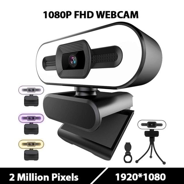 2K Webcam Web Camera Study Chat Work PC Laptop Desktop USB With Microphone WebCamera Home Auto Light Correction for Desktop Laptop Streaming Computer USB Web Camera