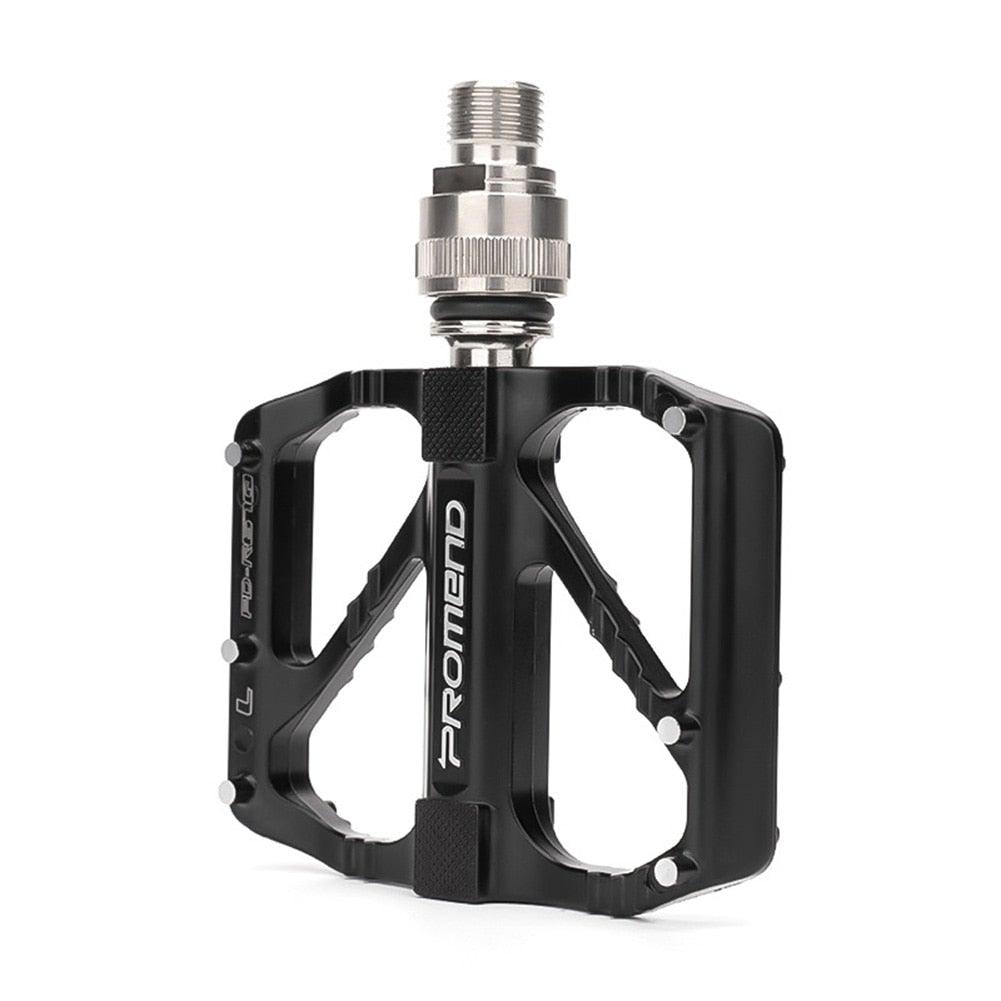 2pcs Bicycle Pedal Mountain Bike Aluminum Alloy Bearing Pedal Non-Slip Quick Release Platform Pedal Accessories Pedals Bicycle Flat Pedals Aluminum 9/16