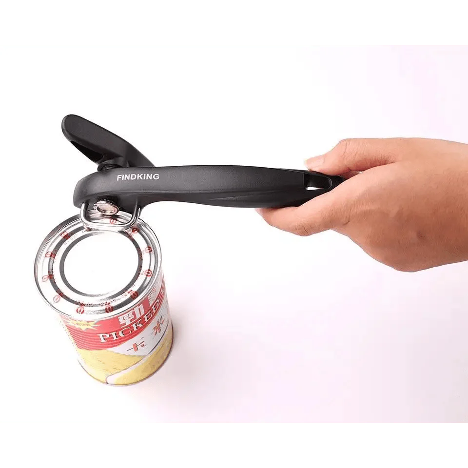 2PCS Durable Cans Opener Kitchen Tools Professional handheld Manual Stainless Steel Can Opener Side Cut Manual Jar opener