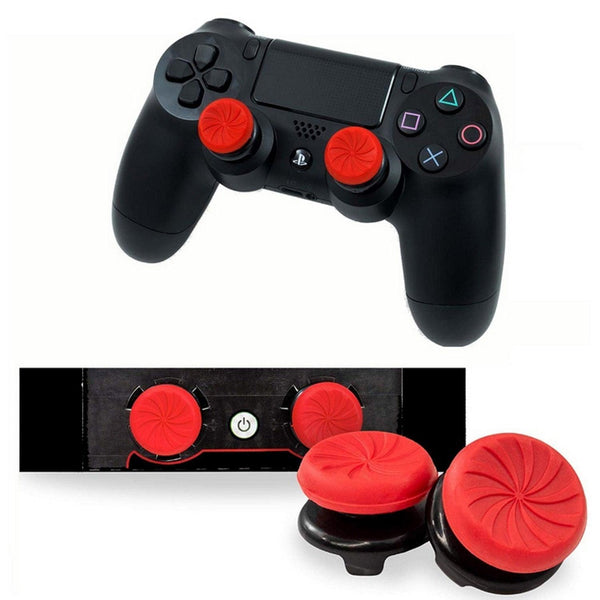 2PCS Non-slip Soft Silicone Thumbstick Joystick Grip High-Rise Caps Covers Game Controller  Button Stick Cover Switch Joystick Grip Cap Part Analog Cap Controller