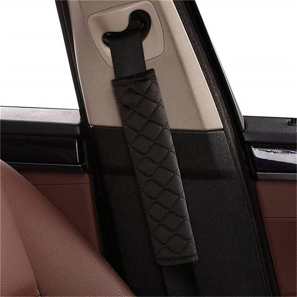 2pcs Seat Belt Covers Fuzzy Seat Belt Pads for Shoulder Soft Comfy Soft Velvet Car Shoulder Pad For Adults Youth Kids Car Truck SUV Airplane Backpack Straps Car Seat Belt Pad Belt Strap Covers for Car