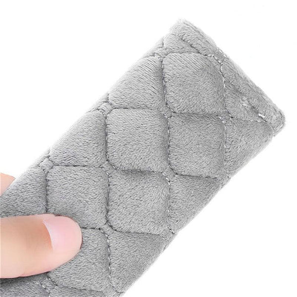 2pcs Seat Belt Covers Fuzzy Seat Belt Pads for Shoulder Soft Comfy Soft Velvet Car Shoulder Pad For Adults Youth Kids Car Truck SUV Airplane Backpack Straps Car Seat Belt Pad Belt Strap Covers for Car