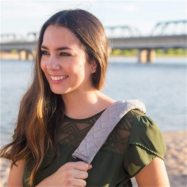 2pcs Seat Belt Covers Fuzzy Seat Belt Pads for Shoulder Soft Comfy Soft Velvet Car Shoulder Pad For Adults Youth Kids Car Truck SUV Airplane Backpack Straps Car Seat Belt Pad Belt Strap Covers for Car