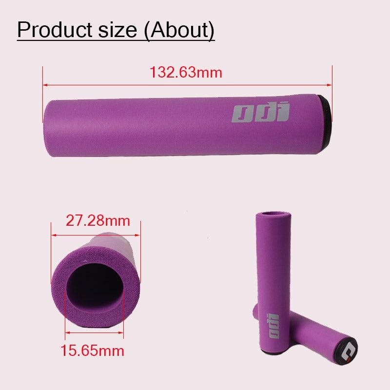 2PCS Silicone Bicycle Handlebar Grips Anti-Slip Shock-Asorbing Mountain Bike Handlebar Grip Silica Gel Super Light Anti-Skid Shock-Proof Handle Bar Locking Grips Cycling Grips