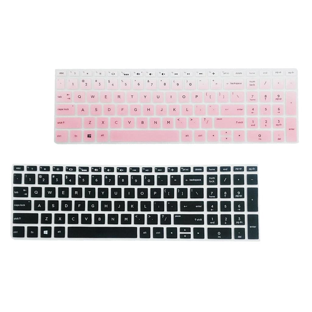 2Pcs Silicone Notebook Keyboard Skin Cover Protector Gaming Laptop Keyboard Skin Protector For Gaming Lovers New Laptop Accessories Gifts For Boyfriends