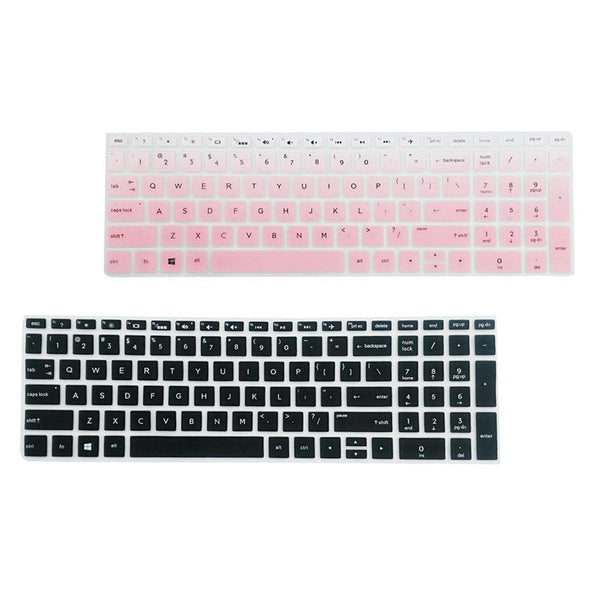 2Pcs Silicone Notebook Keyboard Skin Cover Protector Gaming Laptop Keyboard Skin Protector For Gaming Lovers New Laptop Accessories Gifts For Boyfriends