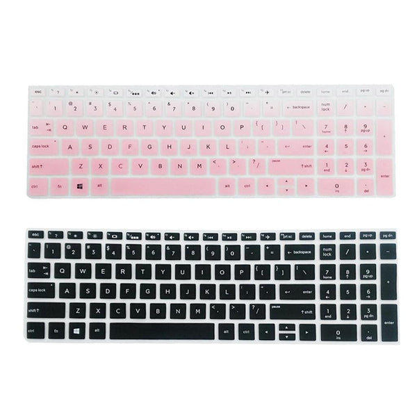 2Pcs Silicone Notebook Keyboard Skin Cover Protector Gaming Laptop Keyboard Skin Protector For Gaming Lovers New Laptop Accessories Gifts For Boyfriends