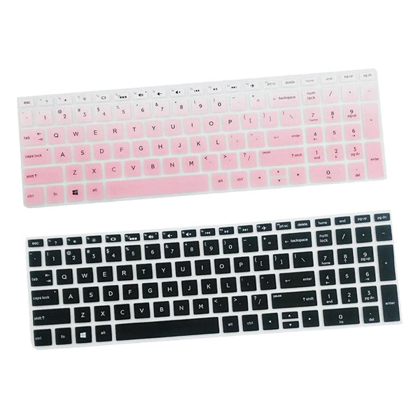 2Pcs Silicone Notebook Keyboard Skin Cover Protector Gaming Laptop Keyboard Skin Protector For Gaming Lovers New Laptop Accessories Gifts For Boyfriends