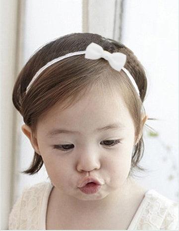 2Pcs/lot Baby Girls Headband Infant Hair Accessories Cloth Tie Bows Headwear Tiara Gift Toddlers bandage Ribbon Newborn Headwrap Gorgeous Hair Accessories For Babies