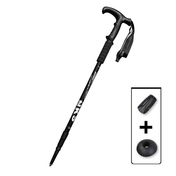 2pcs/lot walking stick Trekking poles