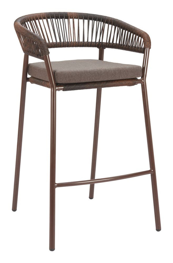 Set of 2 - Skye Barstool in Brown