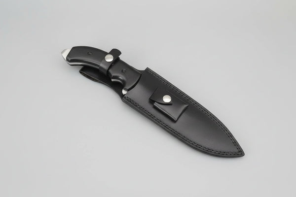 Spear Point Bowie Knife D2 Steel G10 Micarta