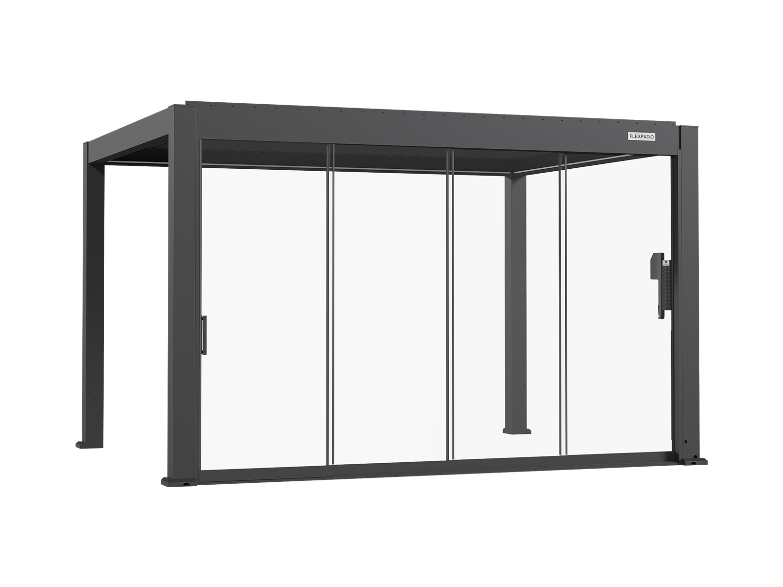 Glass Door – Square Handle