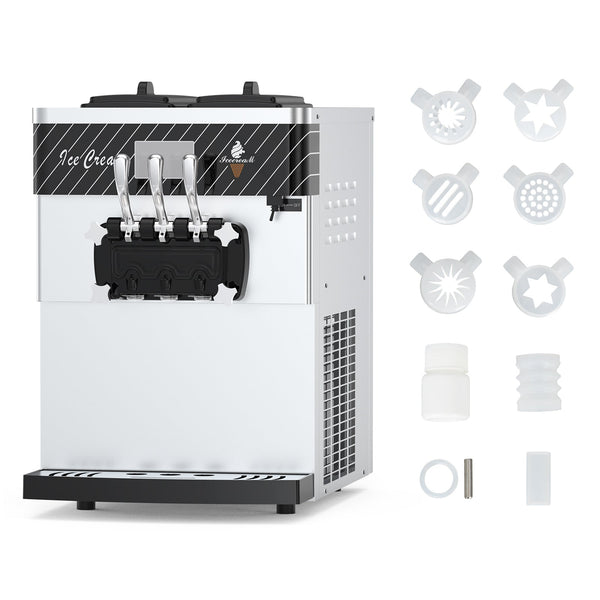 3 Flavor Soft Serve Commercial Ice Cream Maker Machine (97582146)