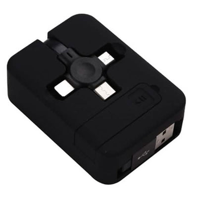 3-in-1 Portable Retractable Charging Cable