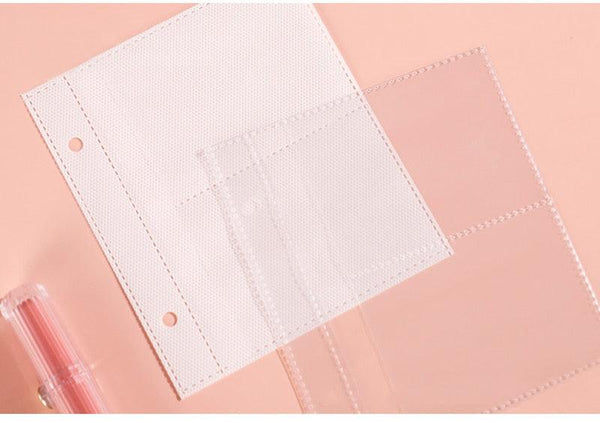 3 Inch Polaroid Photo Album Cute Bear Transparent Jewelry Small Card Collection Storage Book Mini Leaf Scrapbook Paper Baby Family Scrapbook Albums