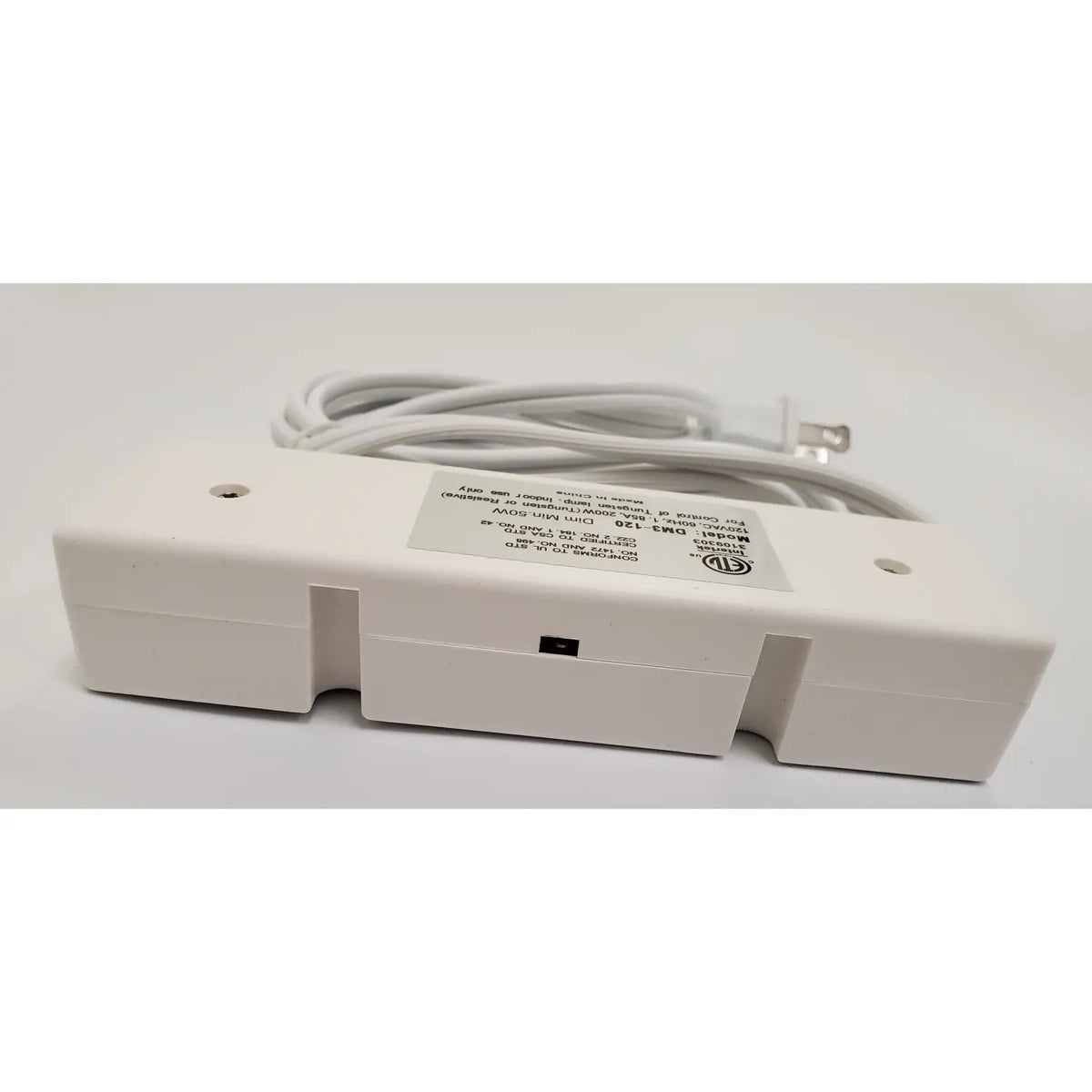 3 Level touch Light Dimmer with 3 Plug - Receptacles 120V