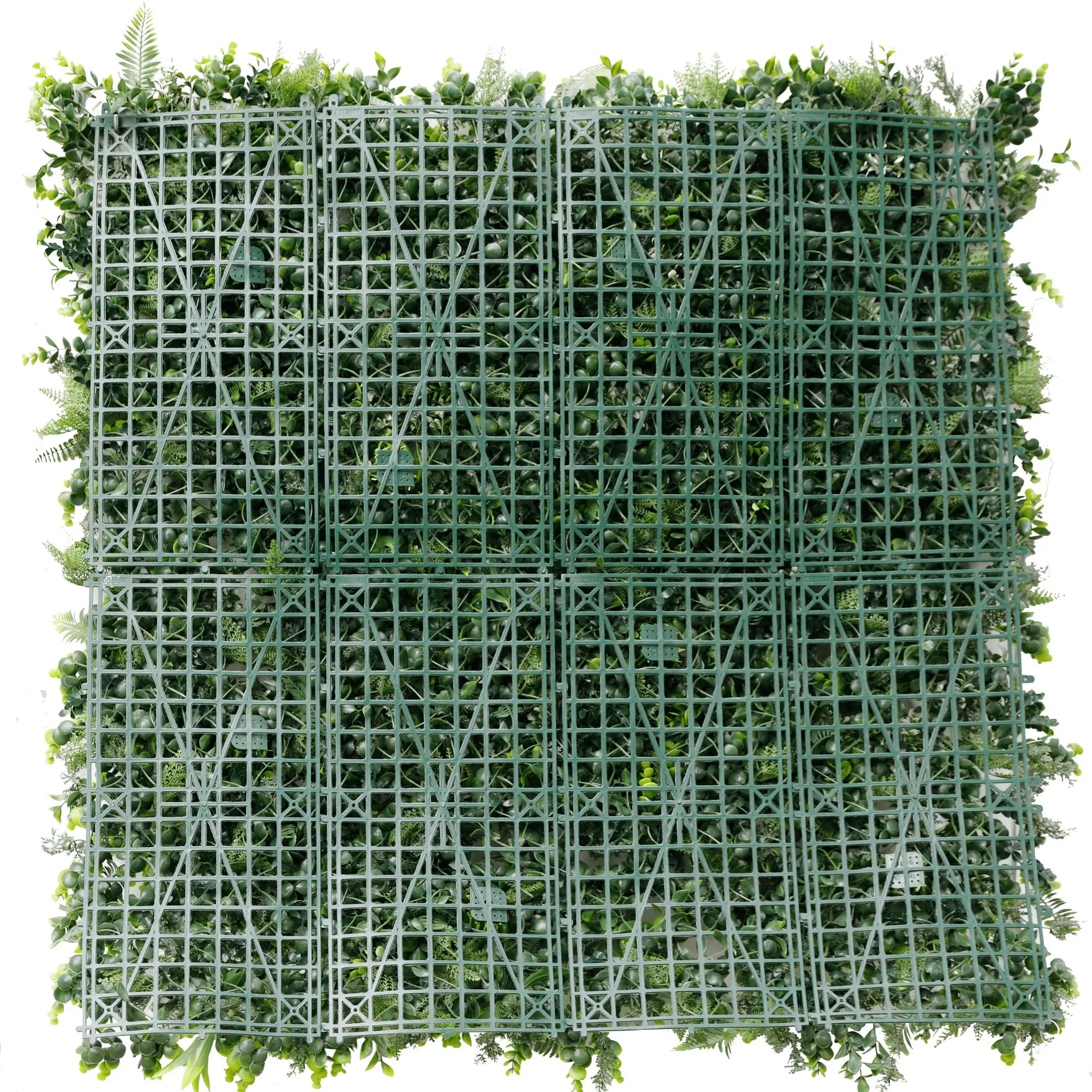 Natural Boxwood Artificial Vertical Garden Green Wall Panel 40×40in 11 SQ FT – UV Resistant – Commercial Grade