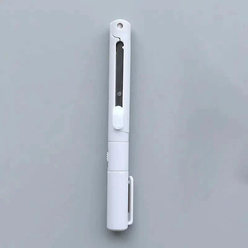 3-Pack: 2-in-1 Pen Style Scissors with Paper Cutter
