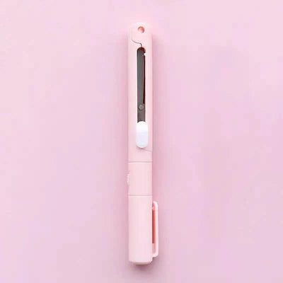 3-Pack: 2-in-1 Pen Style Scissors with Paper Cutter
