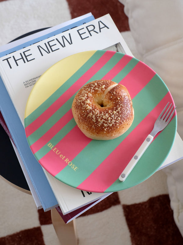 3 - Pack Whimsical Bamboo Fiber Plates