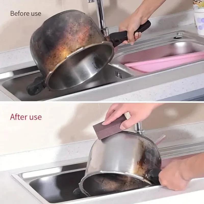 3-Pack: Emery Magic Wipe - Bottom Cleaning Descaling Sponge