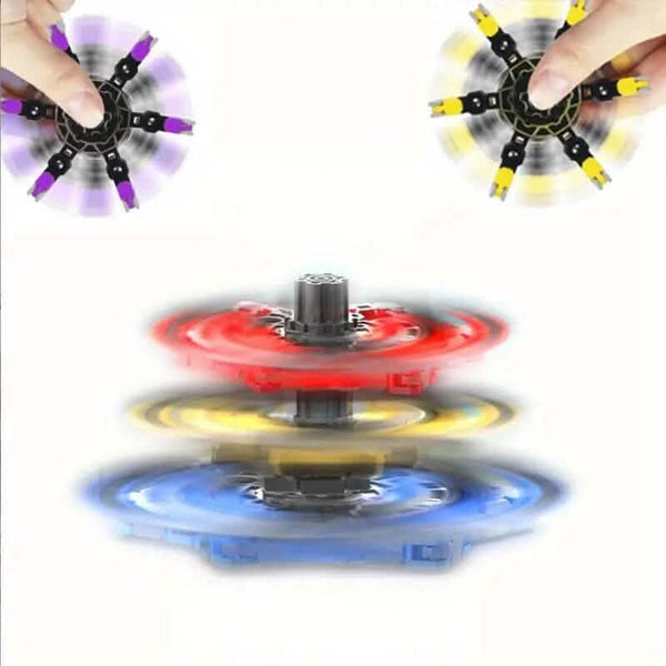 3-Pack: Fidget Toys Transformable Spinners