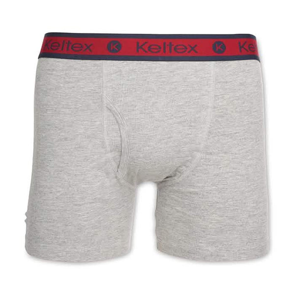 3-Pack: Keltex Men's Cotton Stretch Boxer Briefs