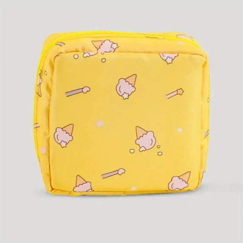 3-Pack: Large Capacity Sanitary Napkin Storage Bag