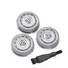 3-Piece: Desfaidy SH70/62 Electronic Shaver Head Cutter Replacement Blades Parts