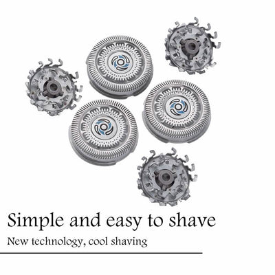 3-Piece: Desfaidy SH70/62 Electronic Shaver Head Cutter Replacement Blades Parts