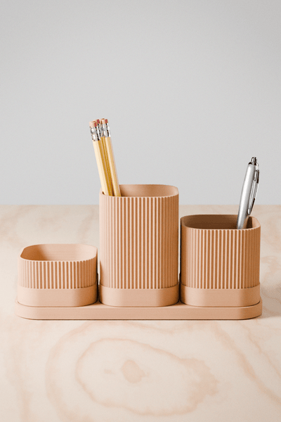 3 Piece Pencil Holder