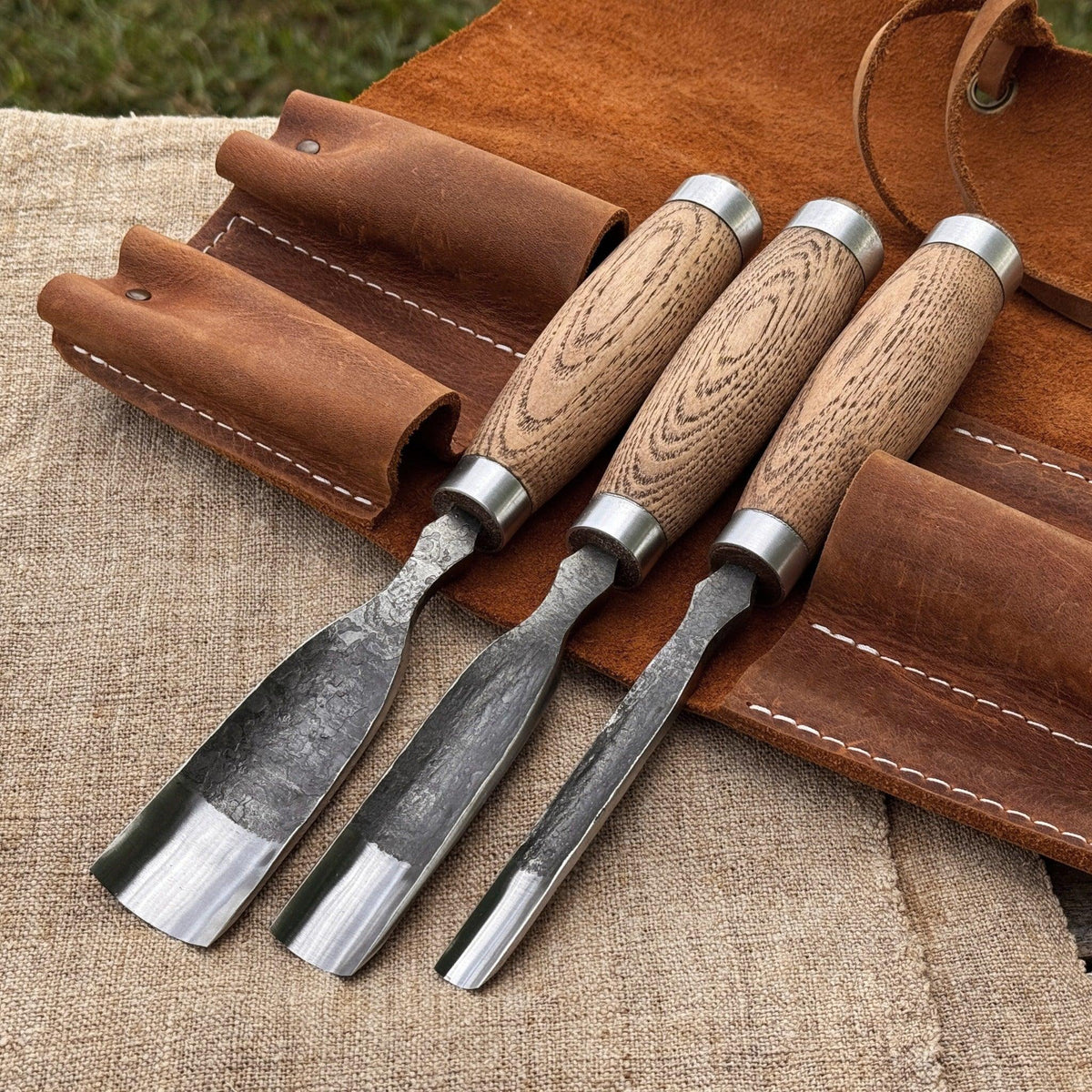 3-Piece Straight Rounded Chisel Set