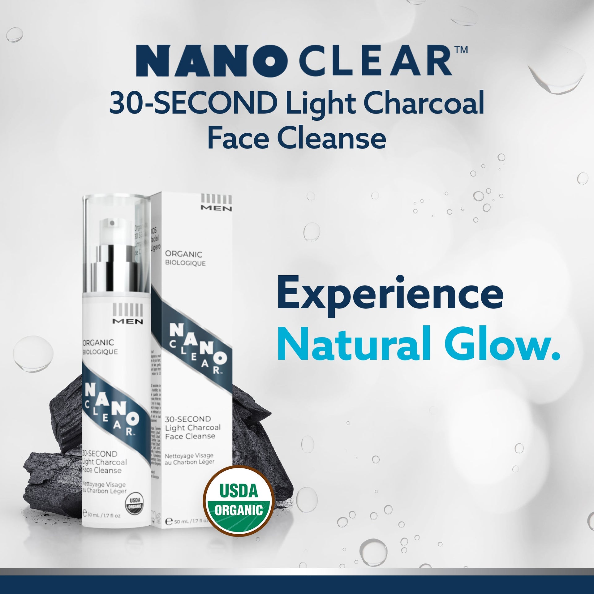 30-SECOND Light Charcoal Face Cleanse