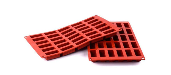 30 Holes Silicone Cake Mold Chocolate Cake Baking Decorating Tools Desserts Cakes Mould Candy Bakeware Molds Mini Cake Pan Candy Molds Break-Apart Silicone Chocolate Mold