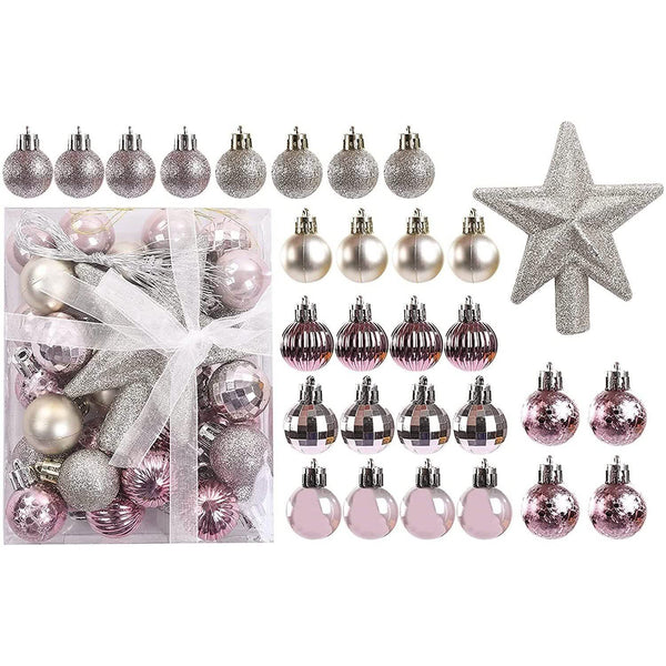 30-Piece: Christmas Balls Ornaments for Xmas Tree