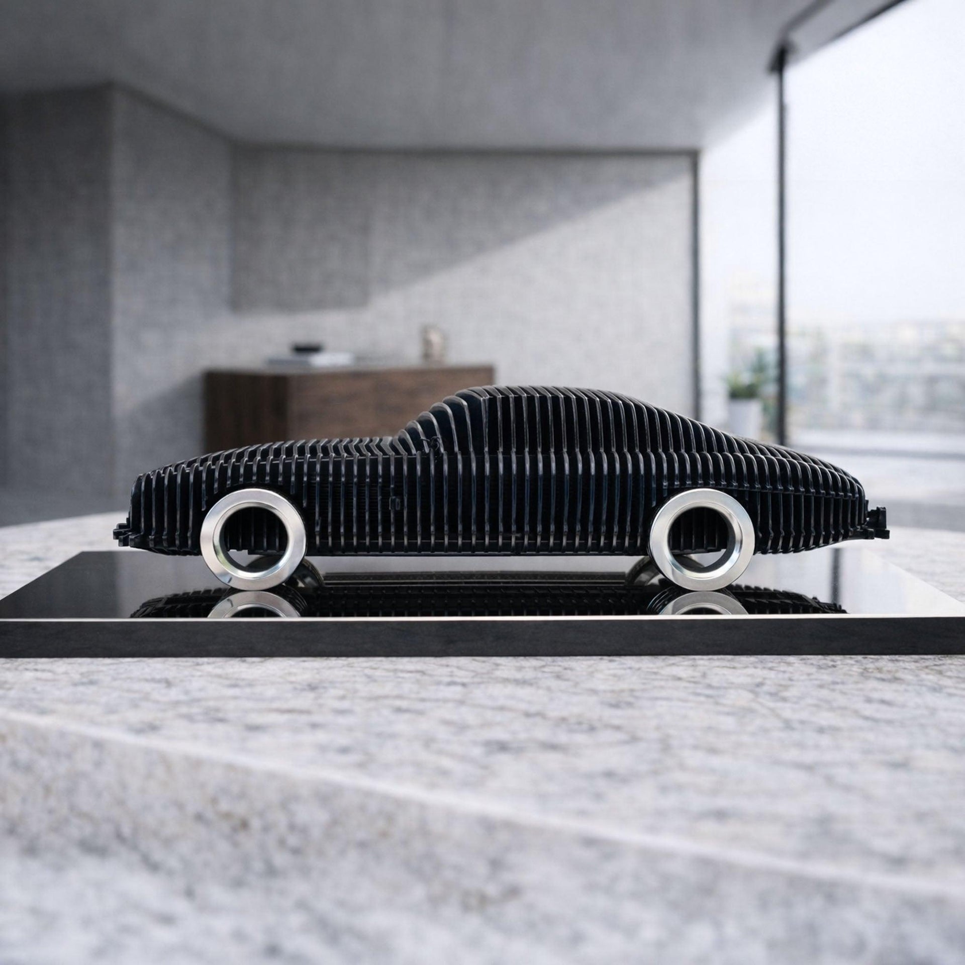 300SL Metal Car Sculpture - MT1494