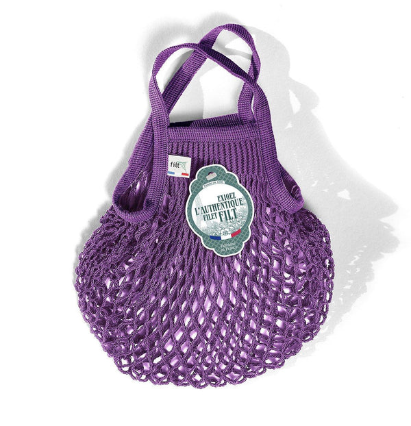 Filt Violet Cotton Sack Mini - 301VIOLET
