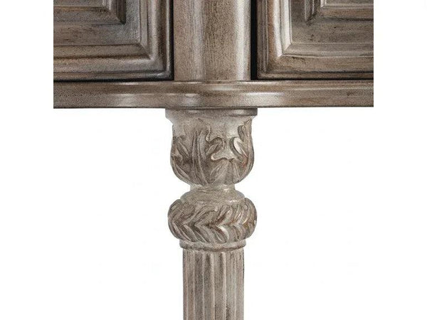 Peyton Console Table in Gray, Natural - Gifts for You 'n Me