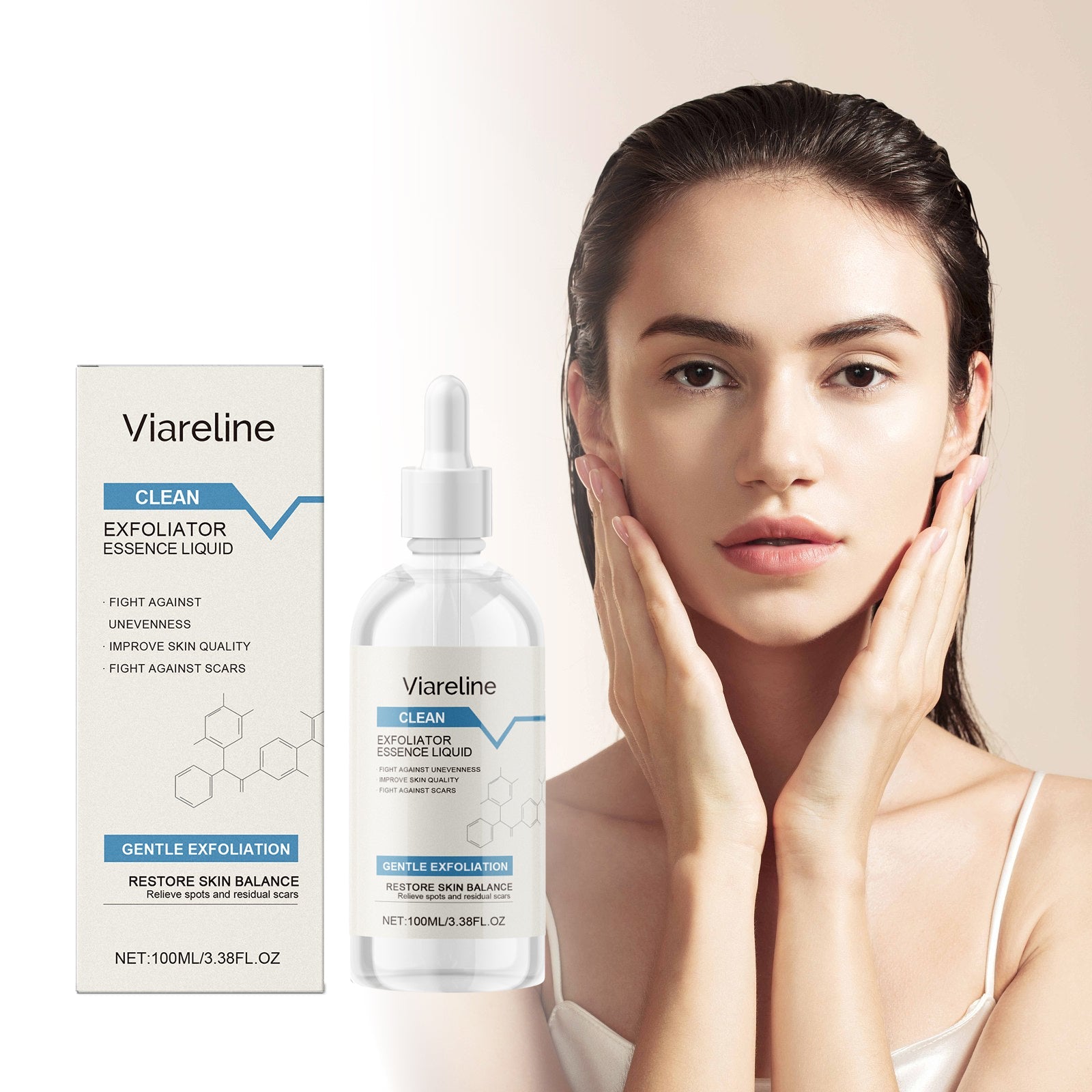 Exfoliating And Soothing Essence Delicate Skin Essence For Soft, Smooth And Radiant Natural Radiance