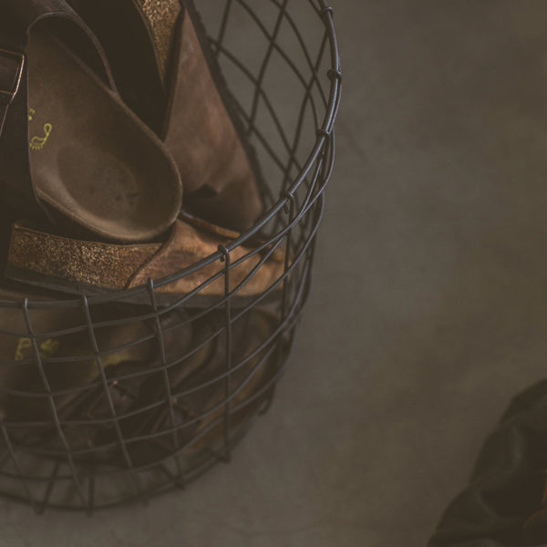 308 - Round Iron Basket