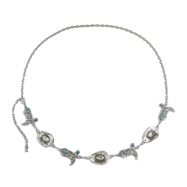 Ocean Wind Shell Pendant Body Chain Baby Sexy Alloy Navel Starfish Waist Chain