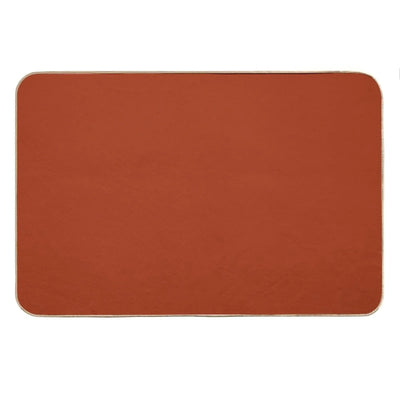 Best Seller - Colors of Autumn Burnt Orange Single Solid Color - Accent Shade  Hue Bath Mat