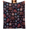 Tarantulas - Dark Throw Blanket