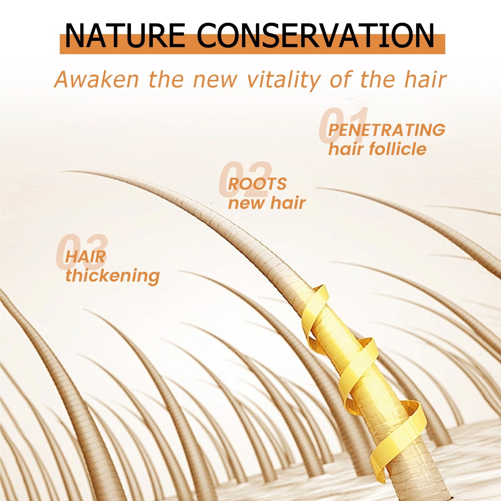 Mypa Ampoule, Strengthen And Repair Hair, Prevent Hair Loss, Strengthen Hair Root And Thicken Hair And Scalp Massage Solution